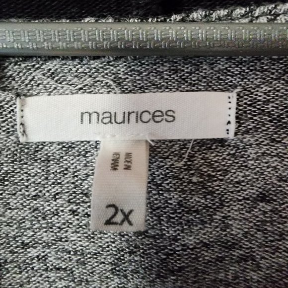 Maurices Button Down Hooded Cardigan - Picture 2 of 8